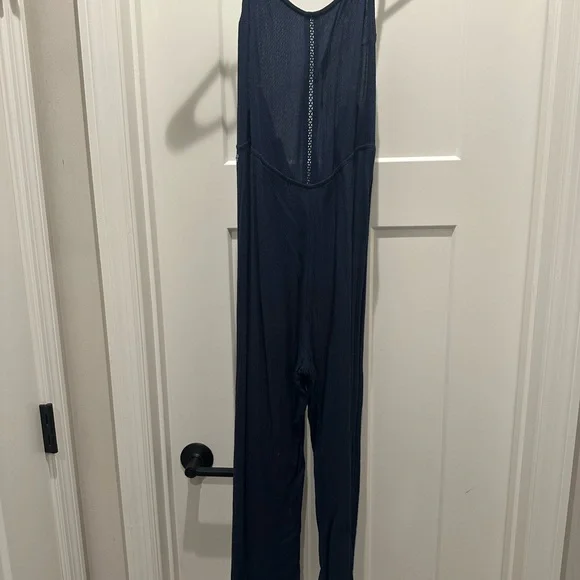 Roxy Navy Blue Jumpsuit - Picture 7 of 9